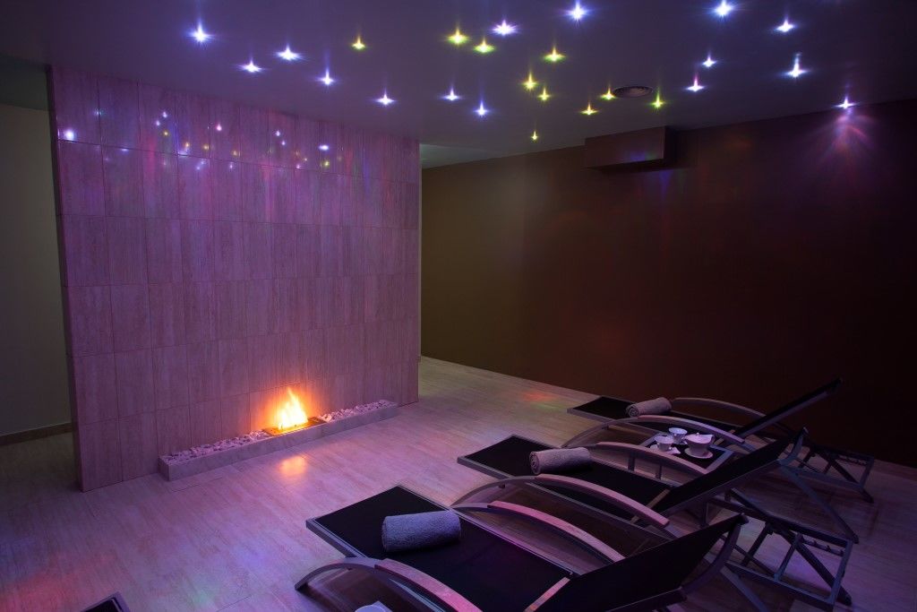 Angra Marina Hotel Angra do Heroísmo Exterior foto A relaxation room at a spa